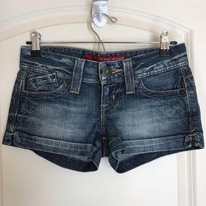 GUESS - BLUE JEAN SHORTS